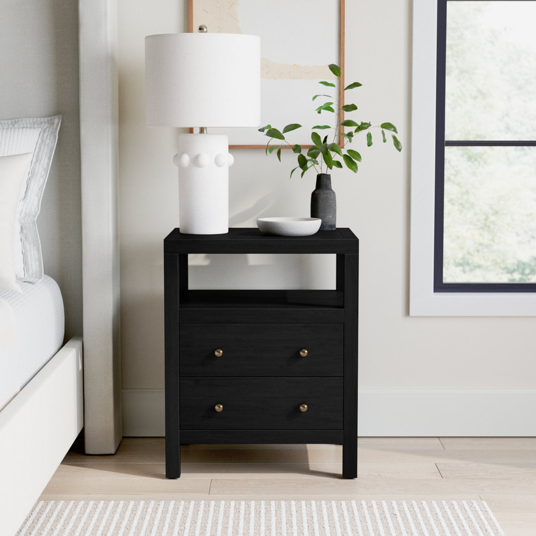 Celine 21" 2-Drawer Nightstand